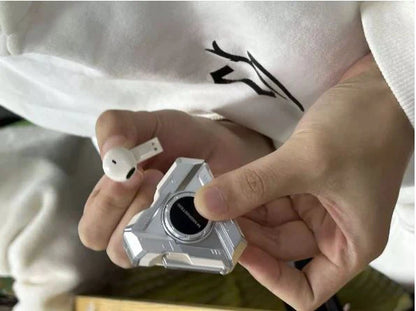 Monster XKT22 Cyberpunk Wireless Earbuds | True HiFi Stereo Dynamic Headset with Fidget Spinner Rotary Case, Bluetooth 5.4, HD Mic & Type-C Fast Charge