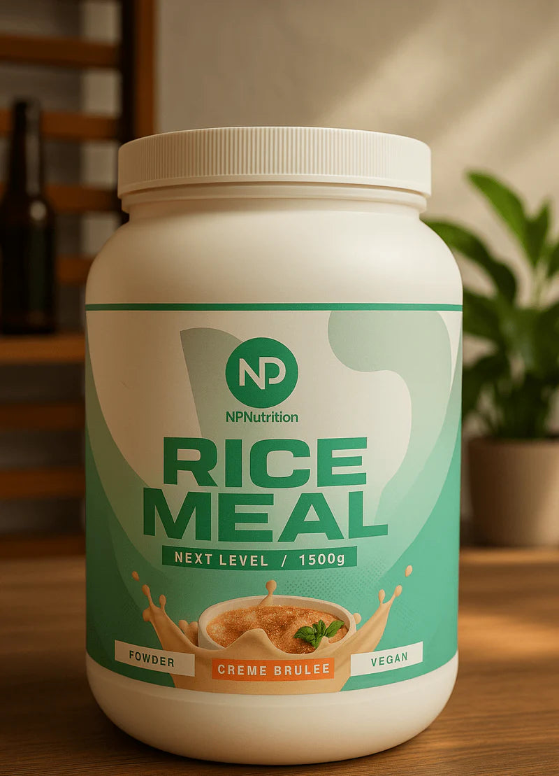 NP Nutrition Cream of Rice – Crème Brulée Flavor (1.5kg) | Vegan Meal Replacement