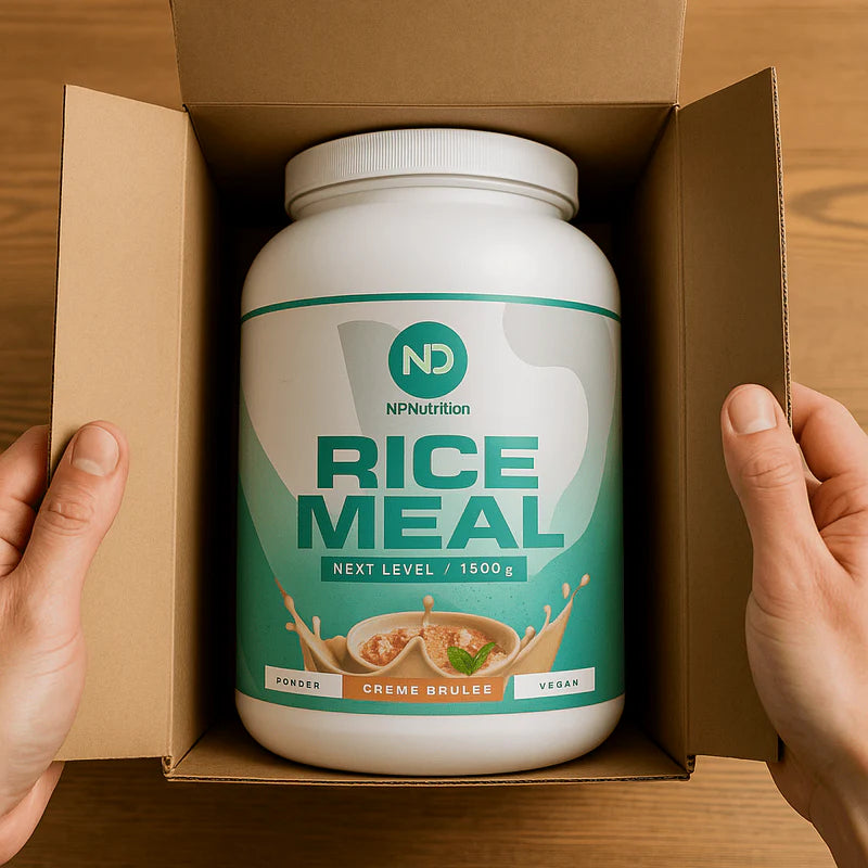 NP Nutrition Cream of Rice – Crème Brulée Flavor (1.5kg) | Vegan Meal Replacement